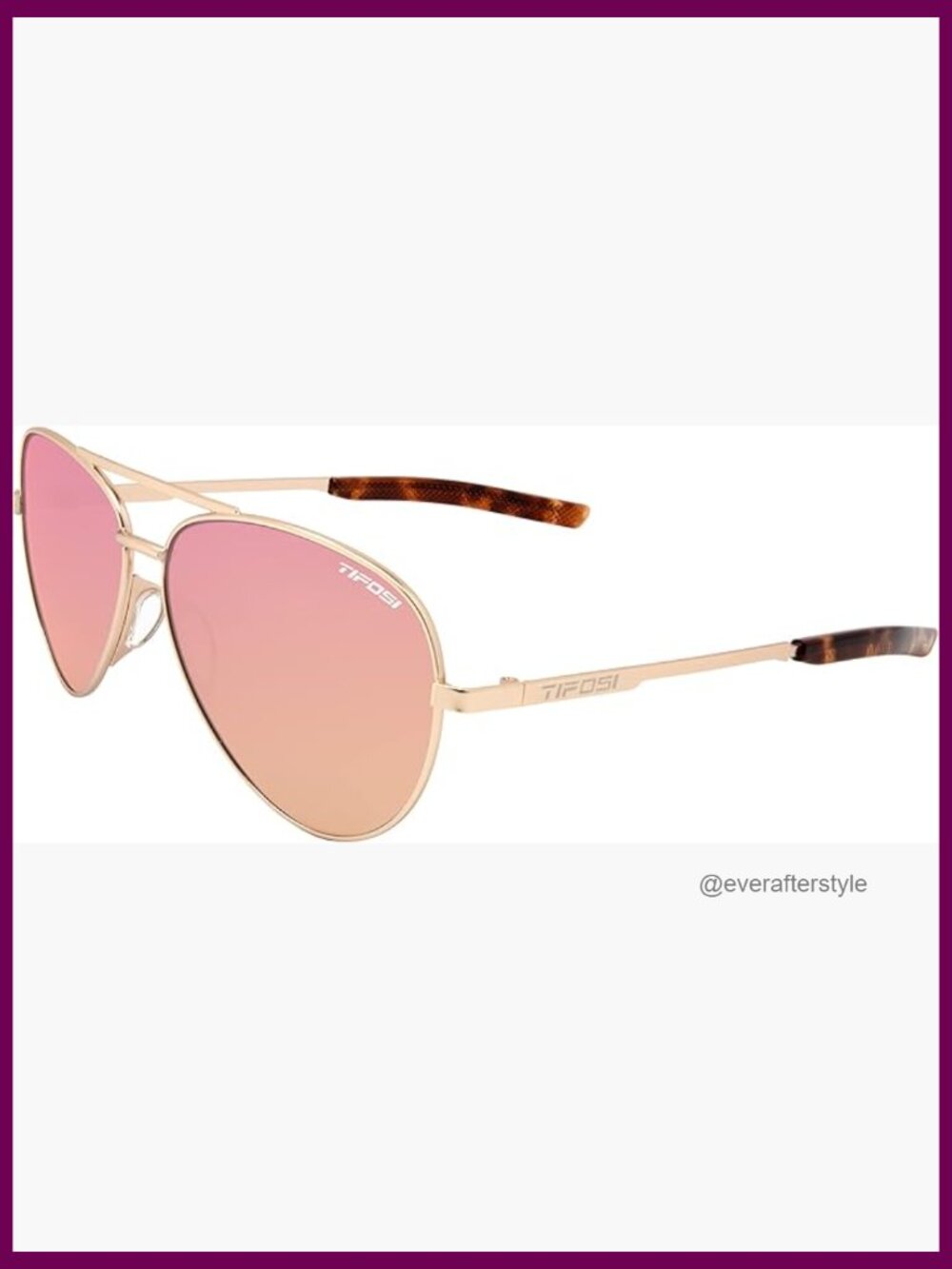 Lightweight Stainless Steel Aviator Sunglasses with Hydrophilic Rubber